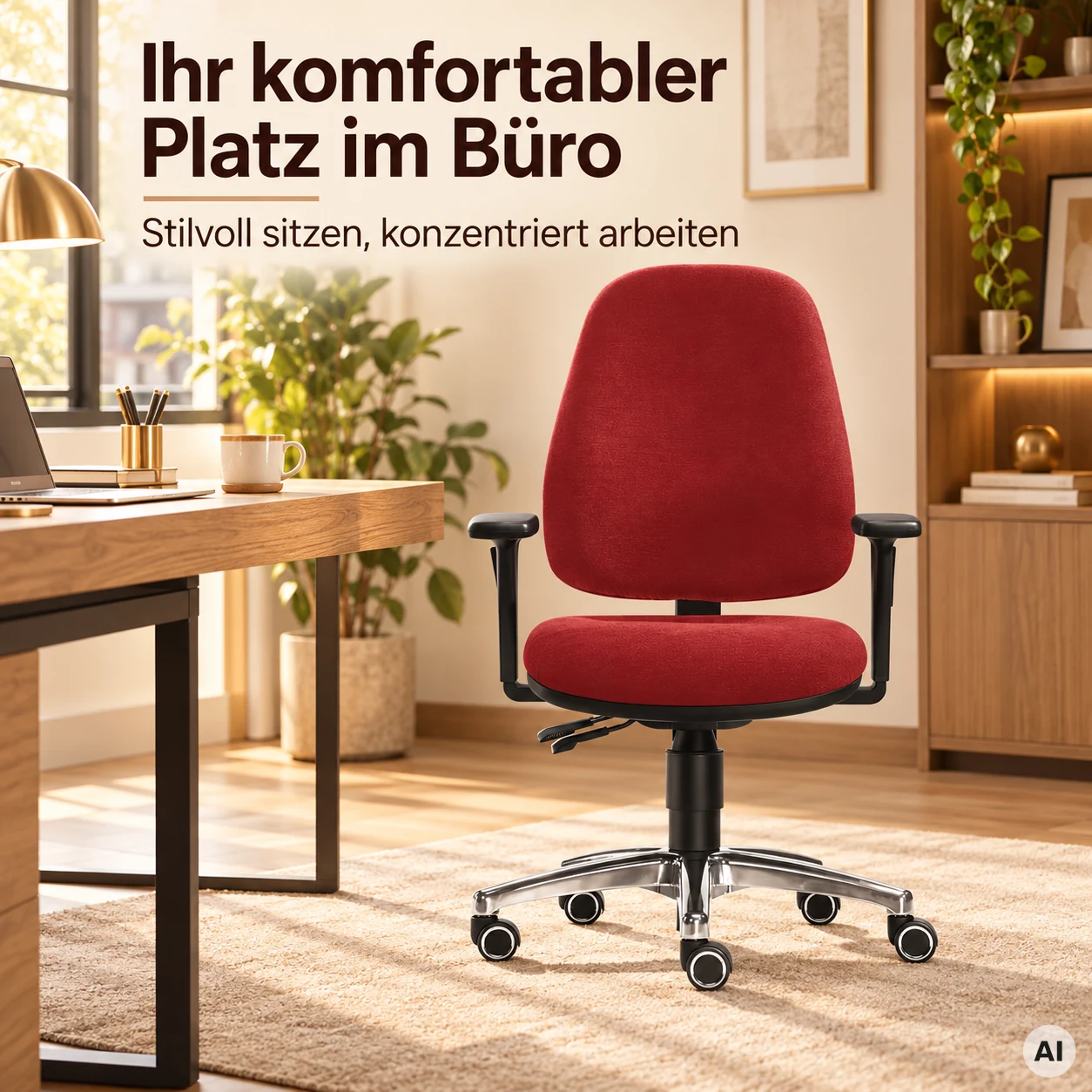 Lady Joy - Profi Bürostuhl für Frauen