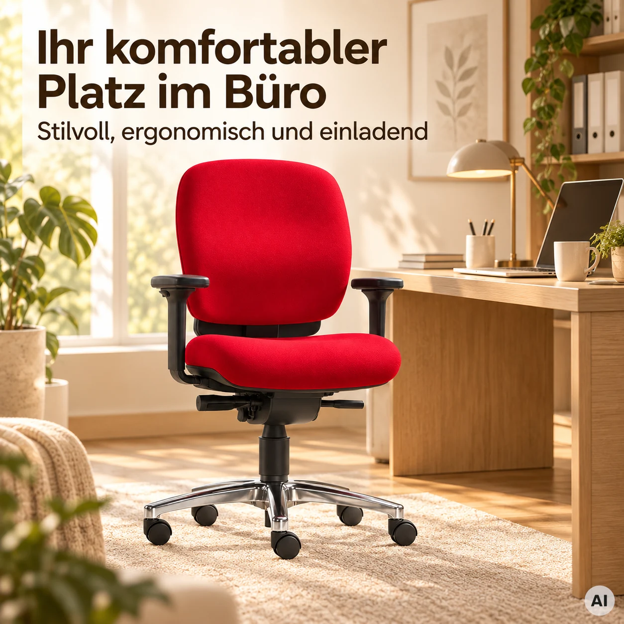 Lady Comfort S - Ergonomischer Profi Bürostuhl