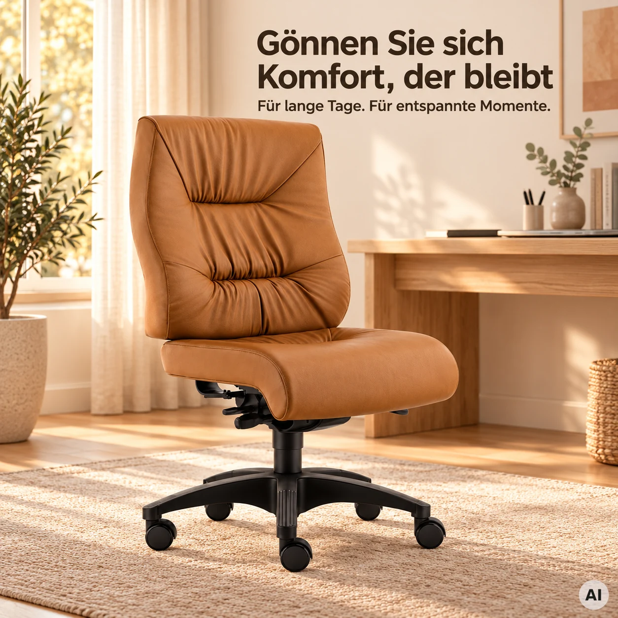 Halblehner Turbo24 XL - Luxus Chefsessel